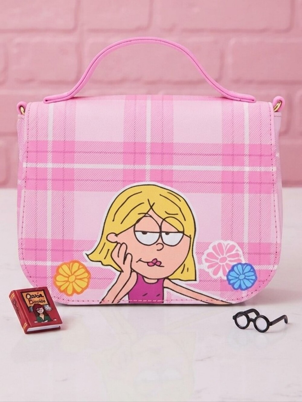 Loungefly Disney Lizzie McGuire Pink Mini Crossbody Bag